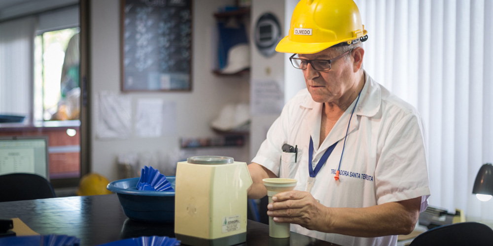 Planta de la trilladora Santa Teresita