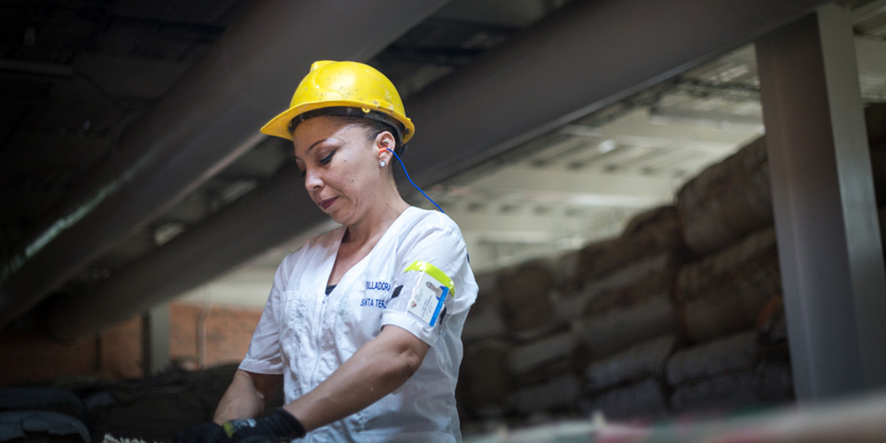 Planta de la trilladora Santa Teresita