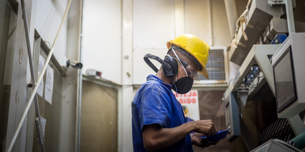 Planta de la trilladora Santa Teresita